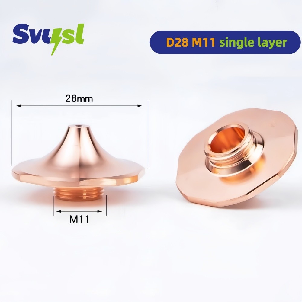 Svusl OEM Au3tech lasercutting nozzles D28 for Au3tech cutting head A200MS A230E