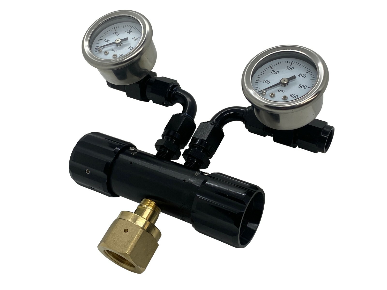 High Performance Dual Outlet Adjustable Co2 Air Shifter Regulator 0-400PSI
