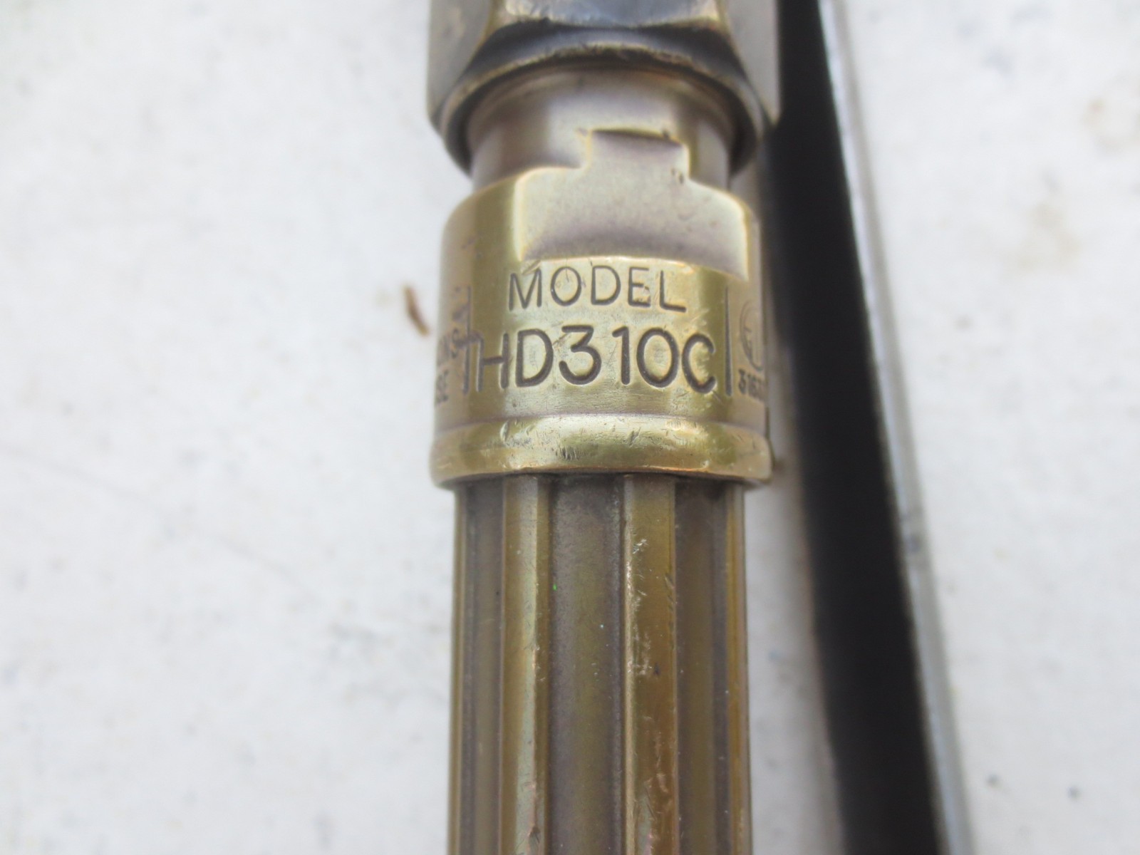 USED Victor Cutting Torch & Handle Heavy Duty HD 310C & CA2460 Journeyman NICE!