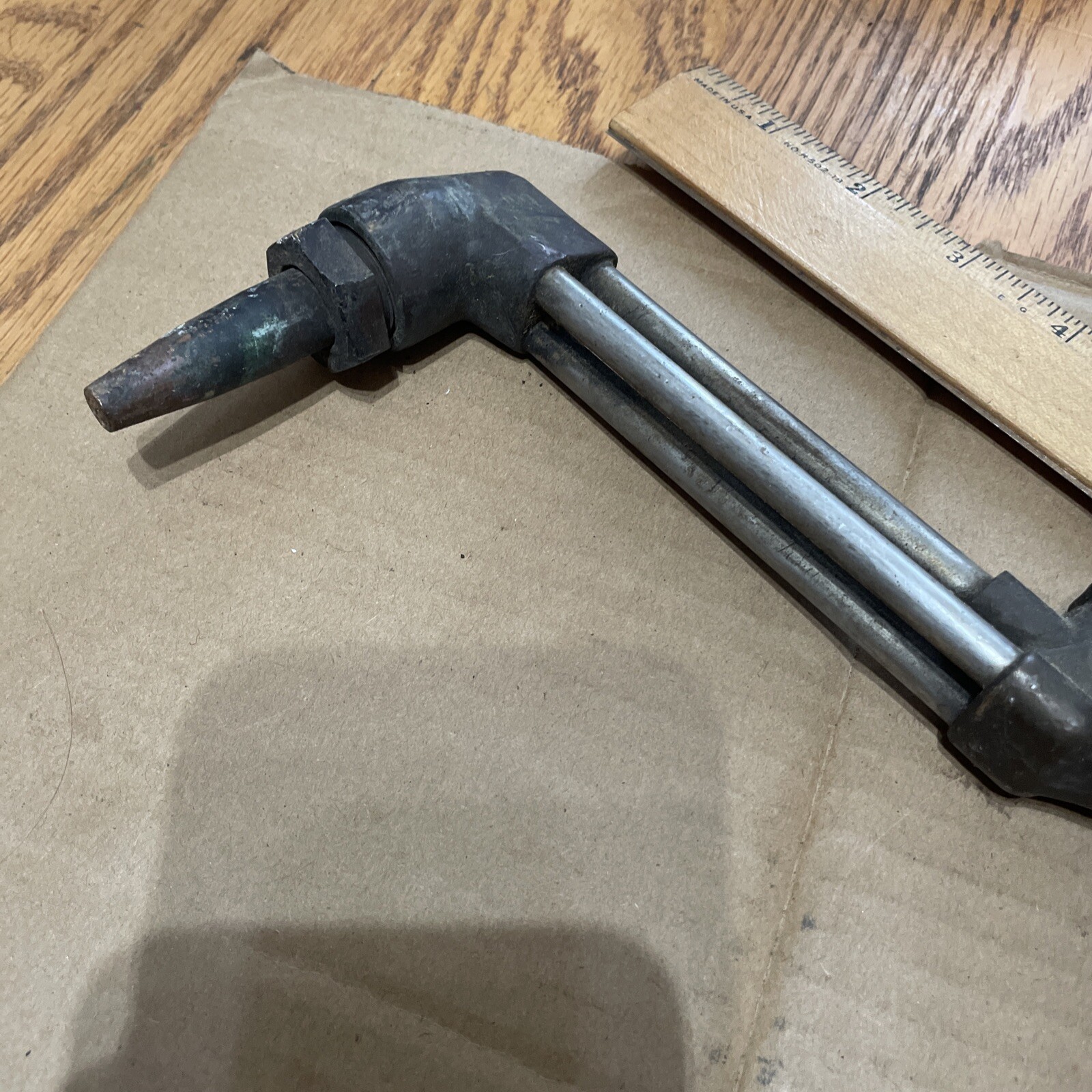 Vintage Airco 3890 Cutting / Welding Torch Vintage Brass 19” Long Made In USA !