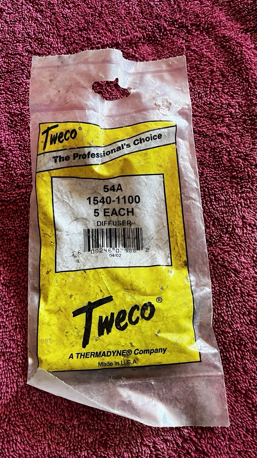 TWECO 54A 1540-1100 DIFFUSER 5 PACK