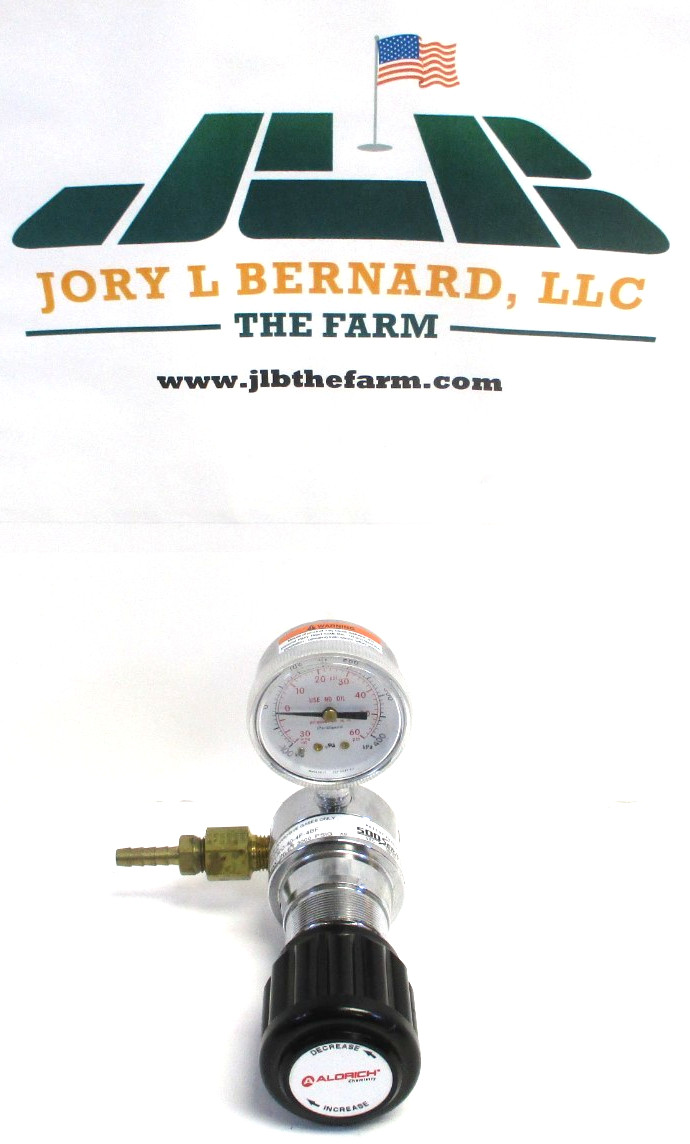 ALDRICH , GAS REGULATOR, HPL500-40-4F-4BF, 3000-PSI INLET, 1/4″ FNPT, USED