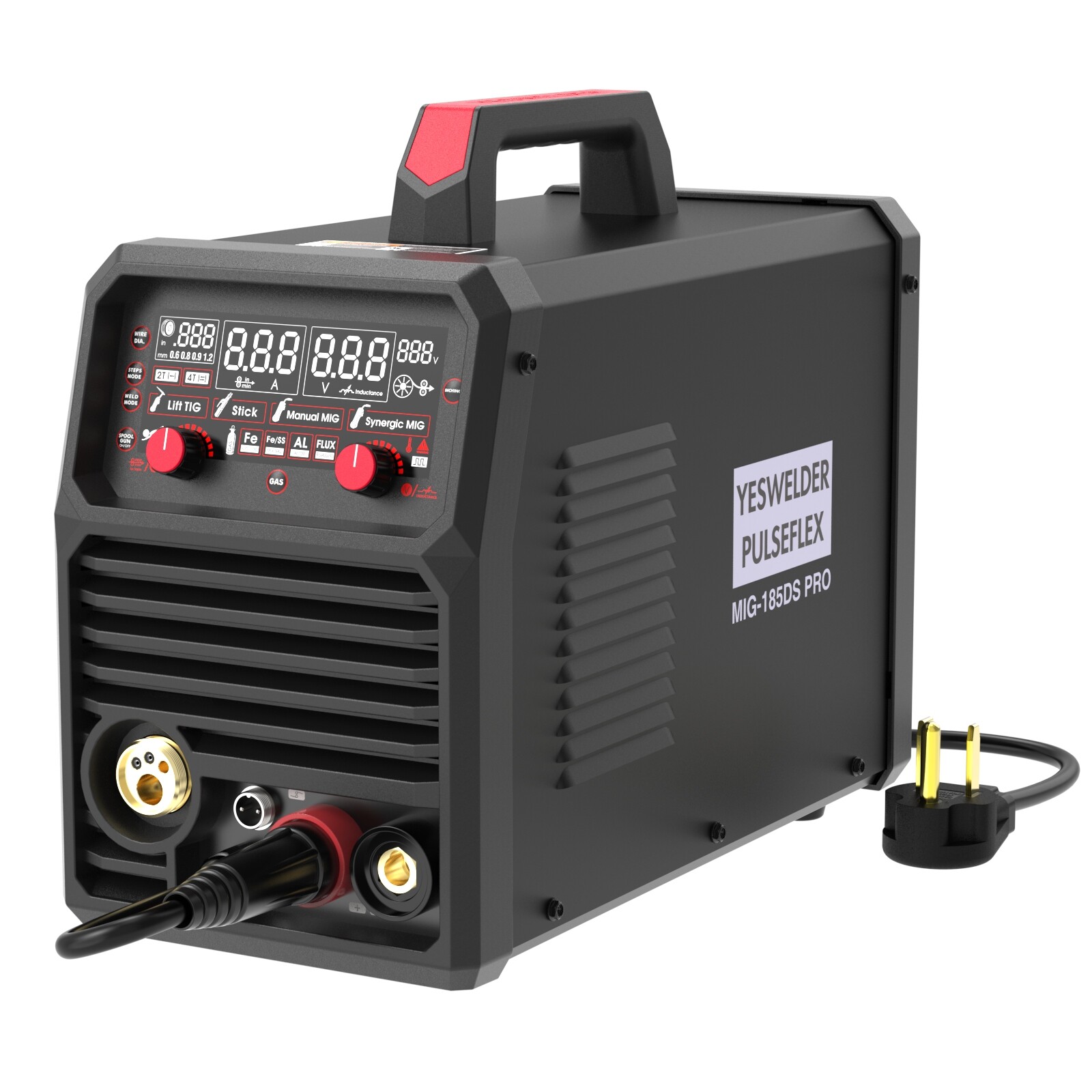 YESWELDER PULSEFLEX 185 amp 110V/220V lift Tig/Stick/Monual Mig Welder