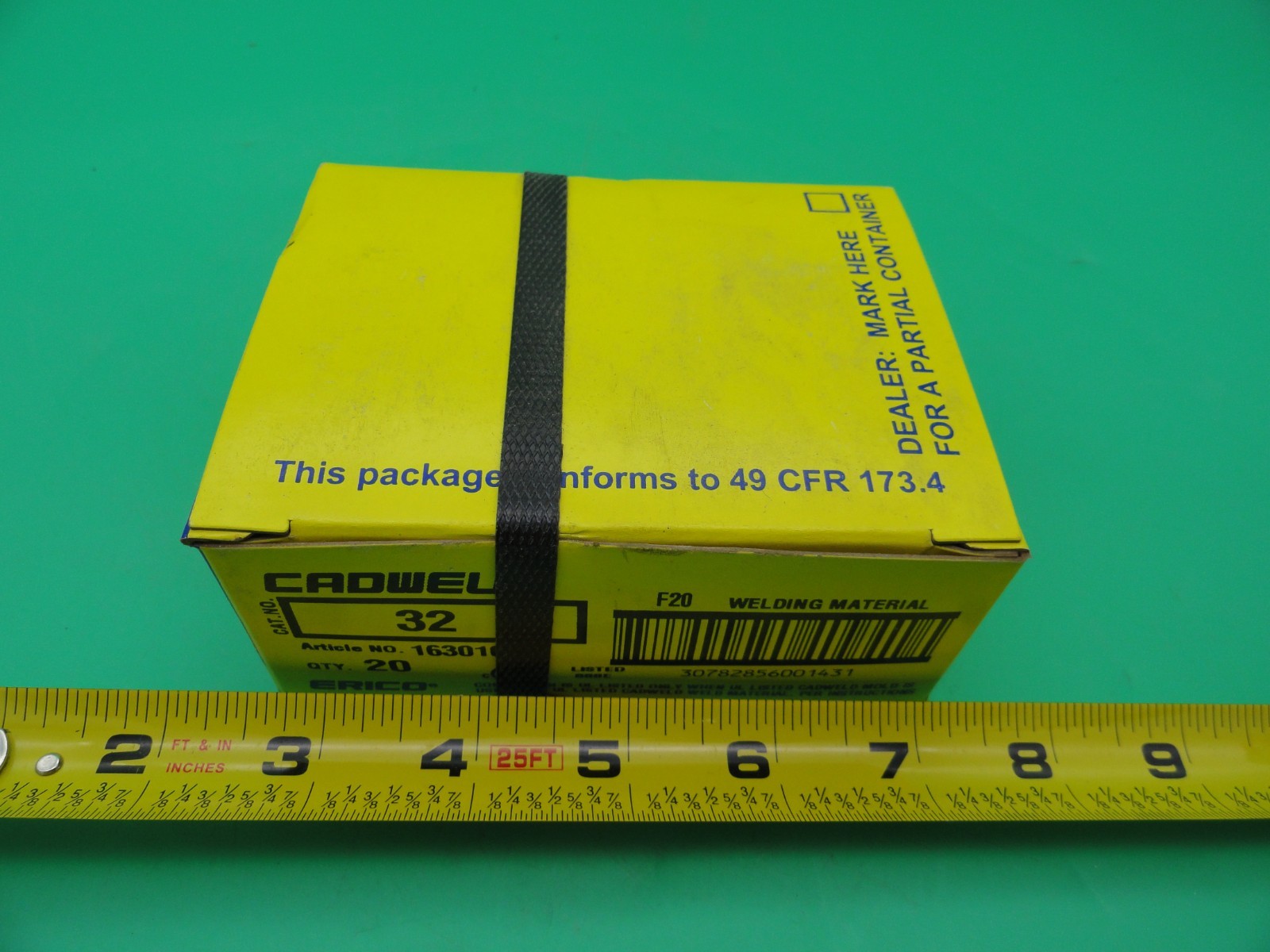 ERICO CADWELD 32 WELD MATERIAL COPPER-COPPER/COPPER-STEEL 20 COUNT