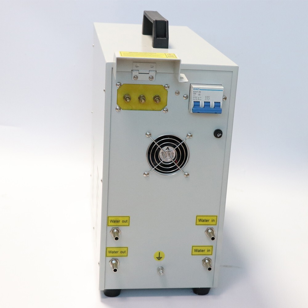 15KW Single Phase High Frequency Induction Heater Furnace Melting 30-100KHz 220V