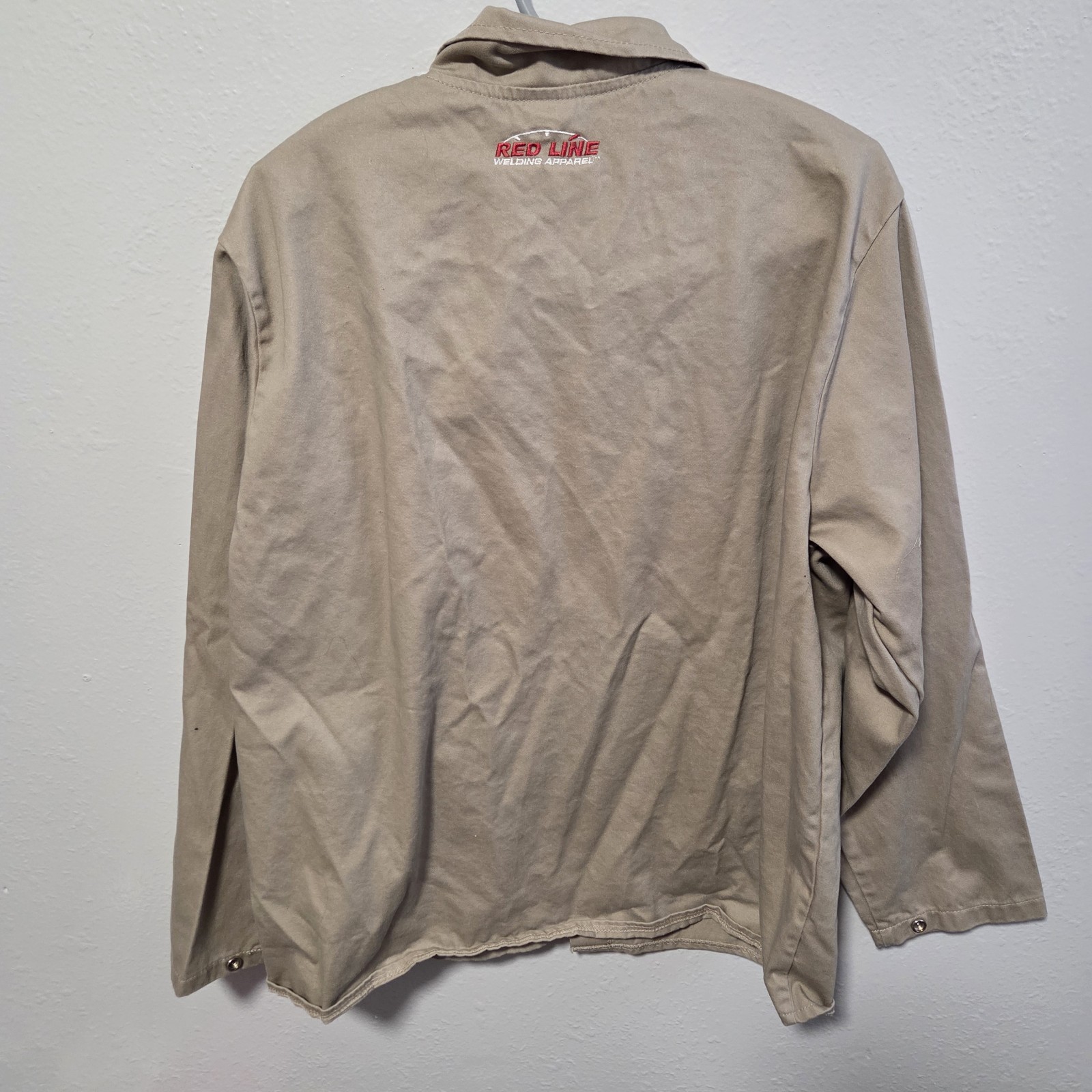 Lincoln Electric Flame Resistant (FR) Welding Shirt Jacket-XL Red Line Apparel
