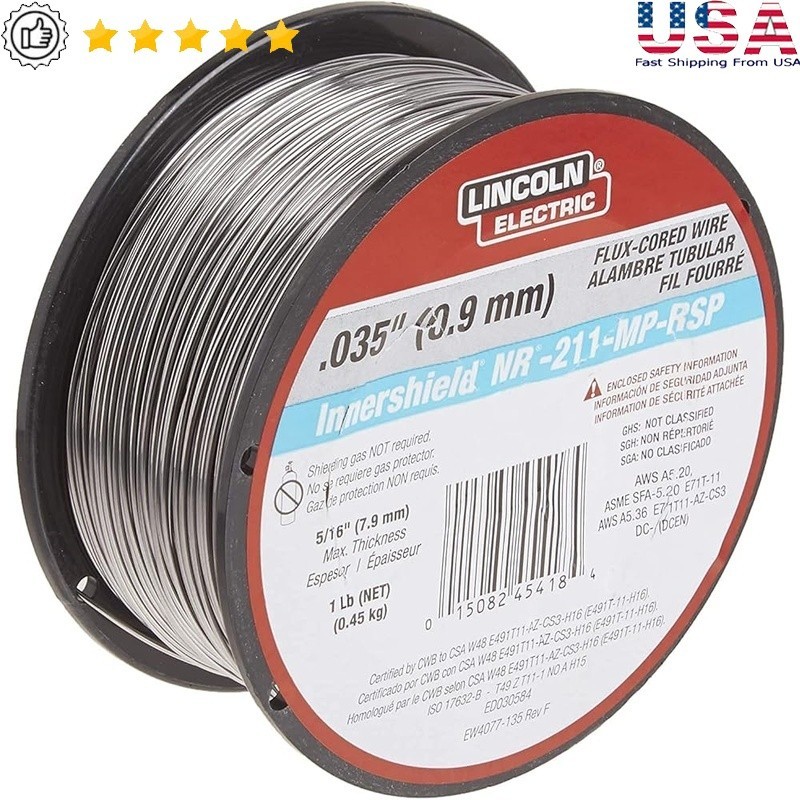 ED030584 Inner Shield NR-211 Flux-Core Welding Wire, .035-In. Quantity 5