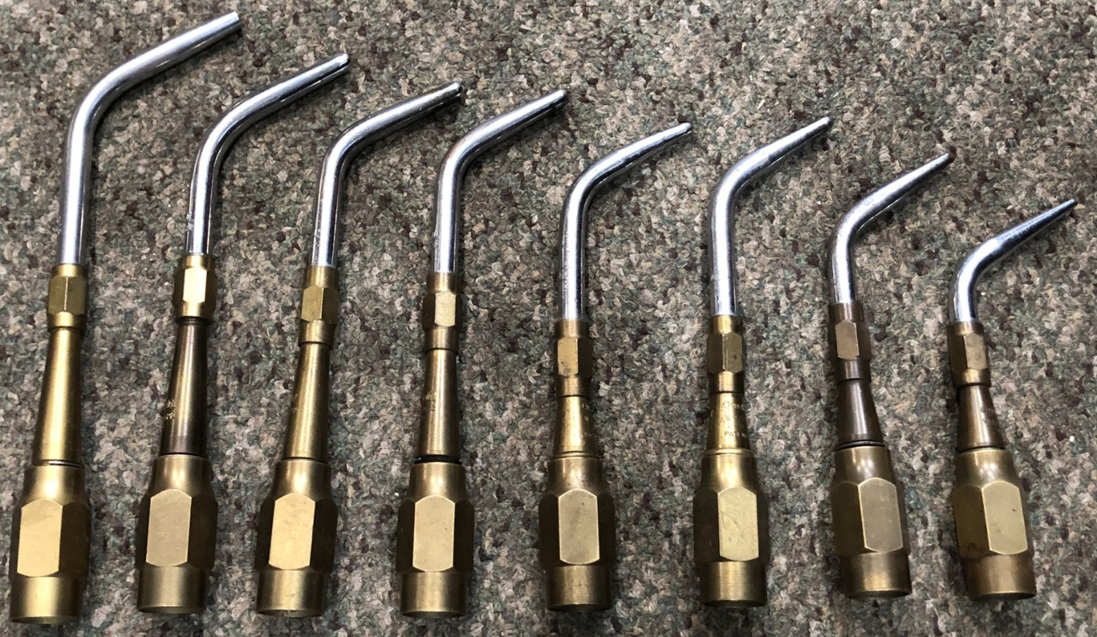 8 – Oxweld Torch Tips W-17 & 22 Welding 30 20 15 12 9 6 4 – FREE SHIPPING