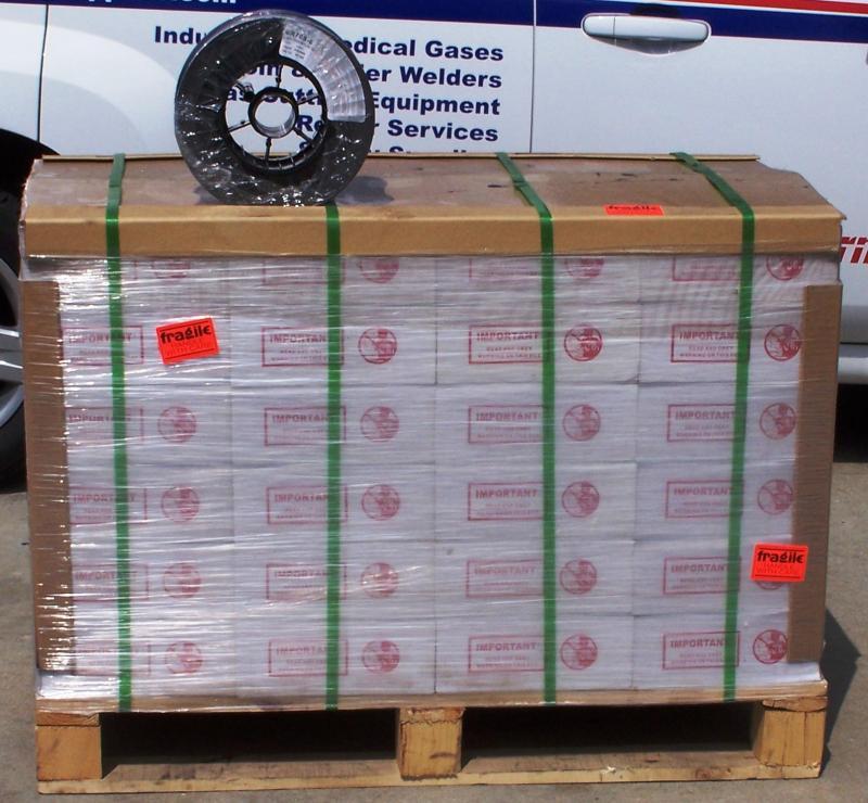 Harris MIG Welding Wire E70S6 .035 on 33 lb. Spools – Pallet 1782 lbs. Skid