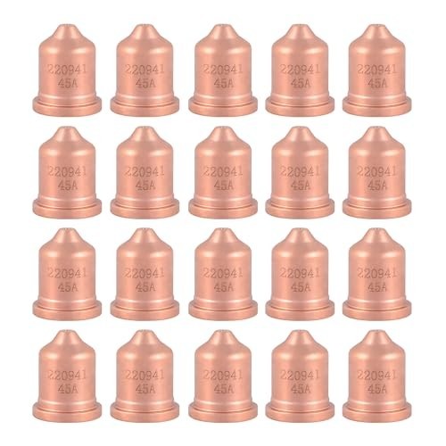 45A Nozzle Tips 20-Pack for PMX Plasma Cutting Torch – High-Quality Consumables