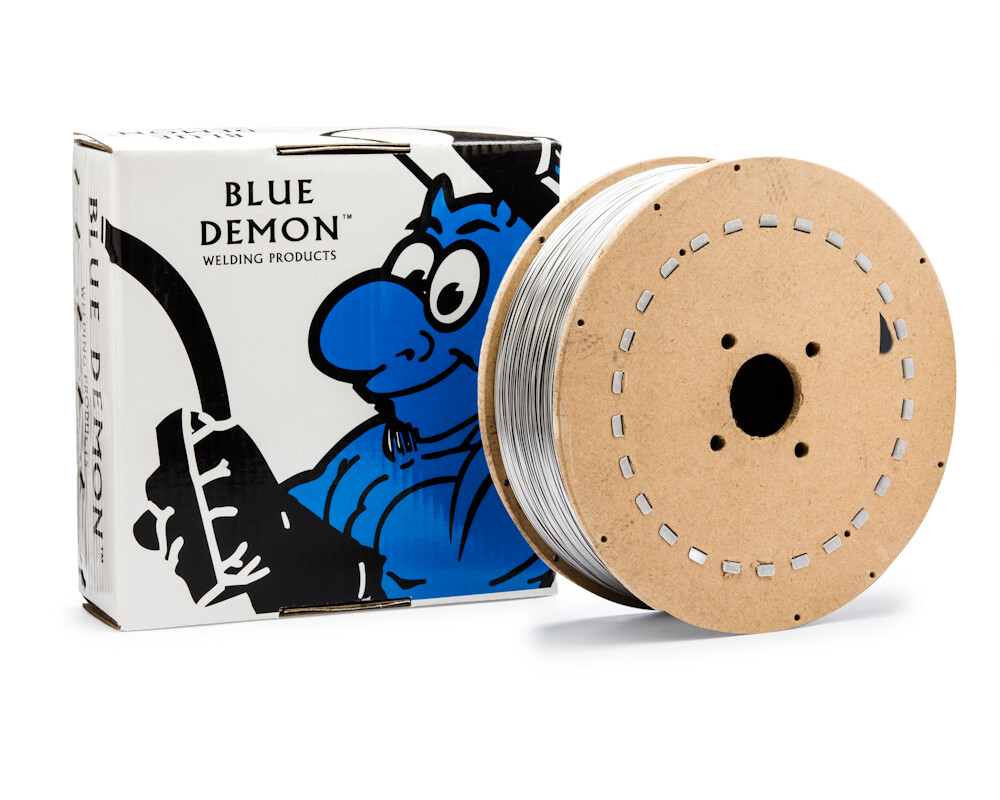 E71T-GS .035 MIG Flux Core 33 lb Spool Welding Wire Blue Demon