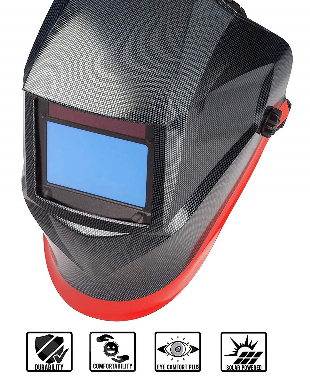 CNR9 AUTO DARKENING WELDING/GRINDING HELMET sensitive,4 sensor, DIN 4-13 Hood