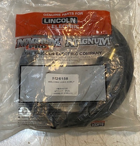 Genuine Lincoln Electric Magnum Pro Magnum M26158 Welding Lead Assembly
