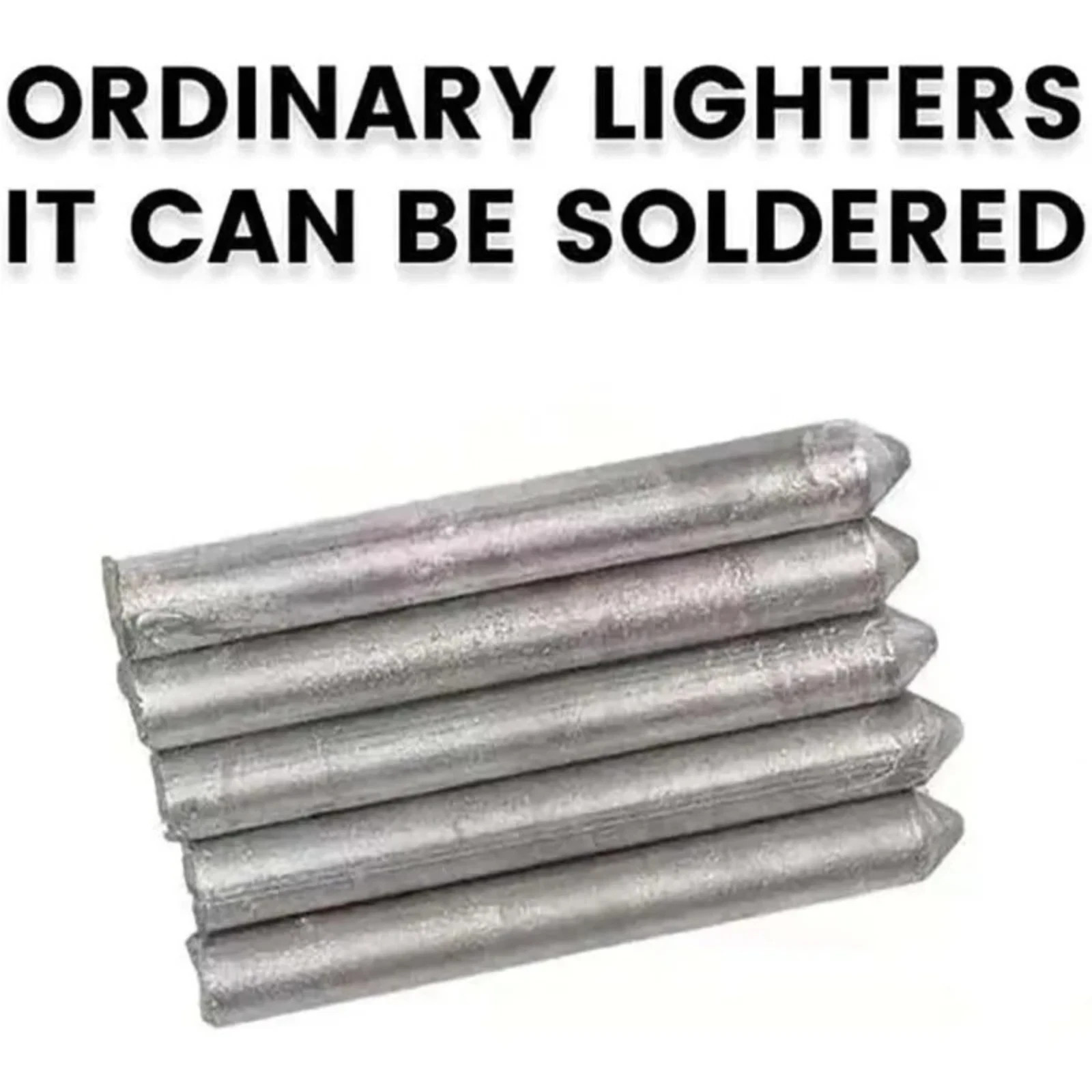 Tandefio 6 Pcs Low Temperature Universal Welding Rod Sticks Metal Easy Melt