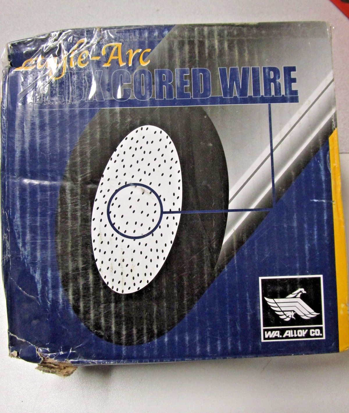 WASHINGTON ALLOY EAGLE-ARC FLUX CORED WIRE .035″ 11 LBS. #E71T-GS -NEW IN BOX
