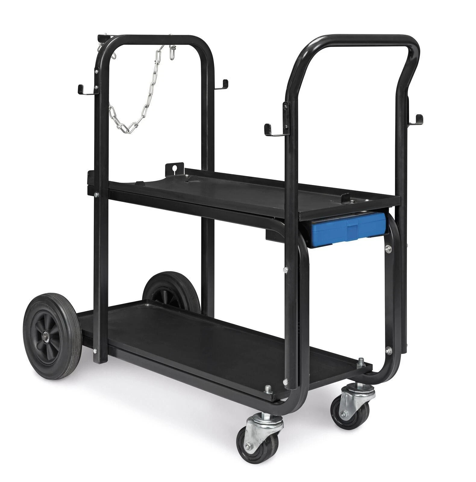 Miller 301239 Heavy Duty Running Gear Welder Cart Cylinder Rack