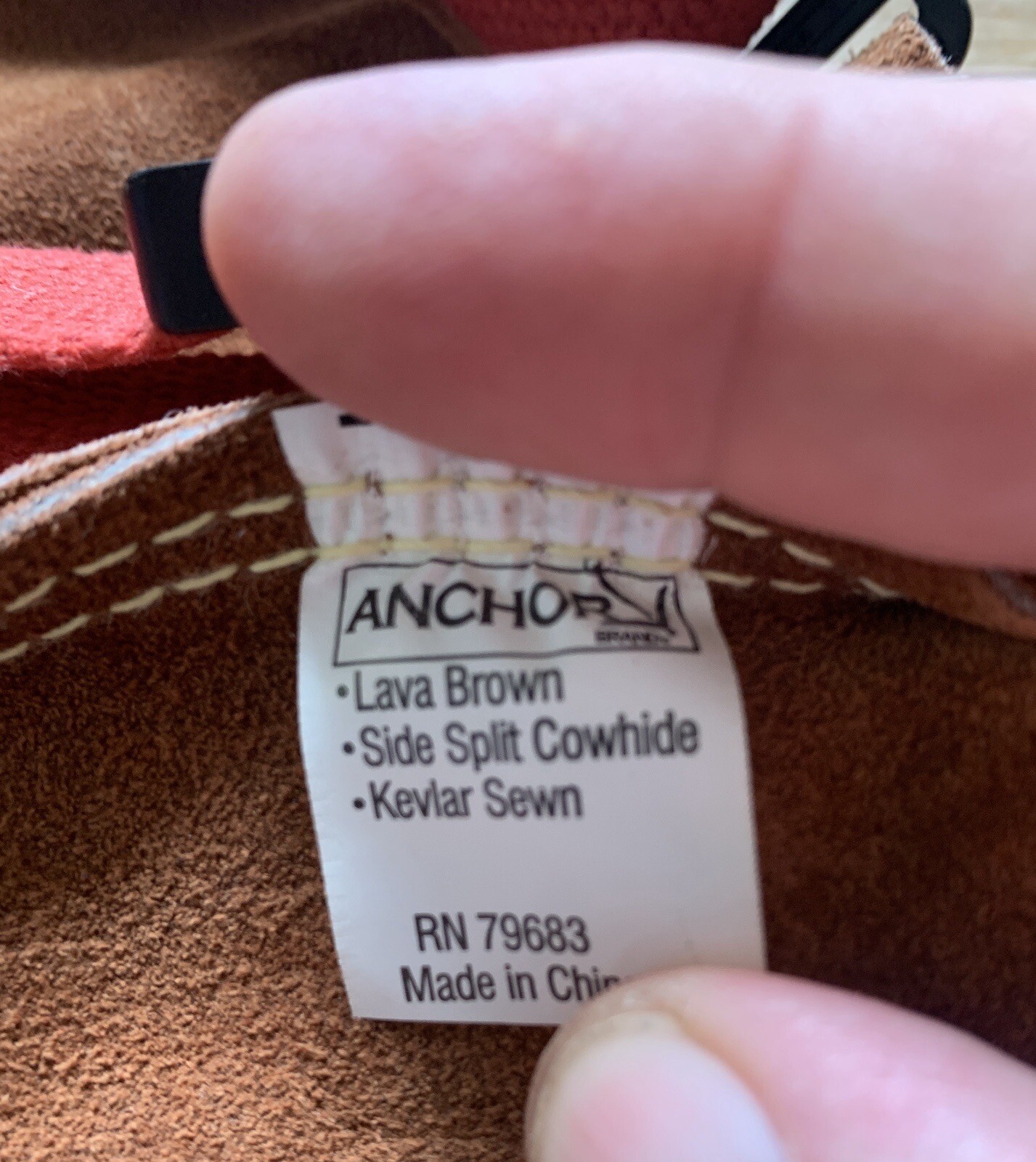 Anchor/Best Welds Premium Side Split Cowhide Leather Bib Apron, 24″ W X 36″ L