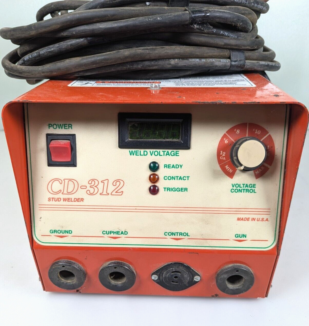 Pro Weld CD-312 Solid State Capacitor Discharge Stud Welder