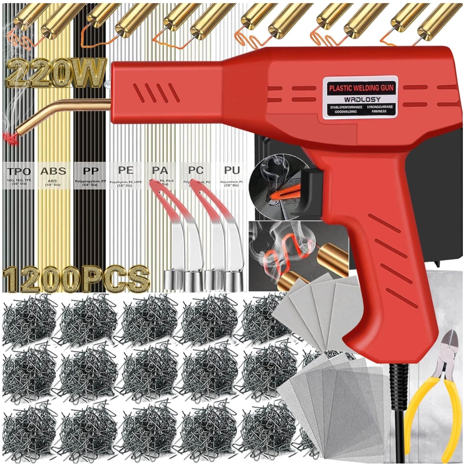 Quick Plastic Repair Welder – Multipurpose Kit
