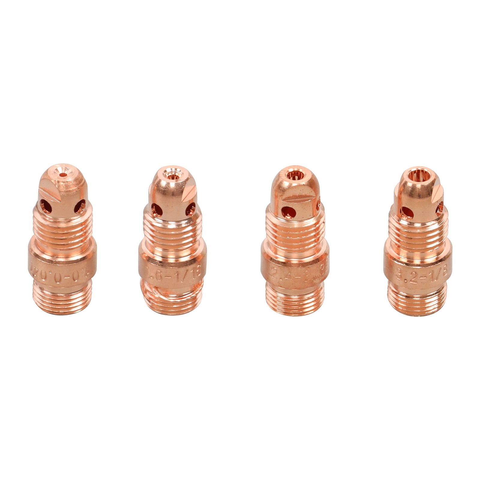 TIG Welding Torch Kit 90 Pcs – Alumina Nozzle, Collets, Stubby Gas Lens