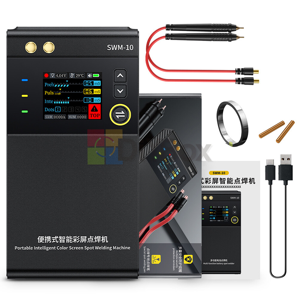FNIRSI SWM-10 Battery Welding Machine Portable Spot Welder Machine 18650 Battery