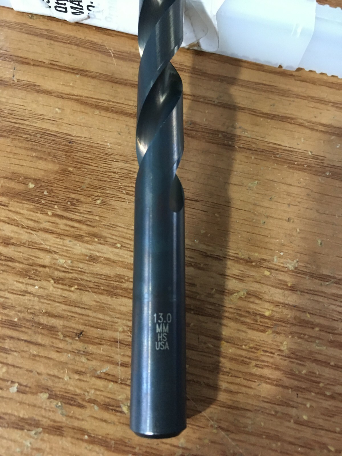 13.0mm HSS 118° Black Oxide Finish Jobber Drill