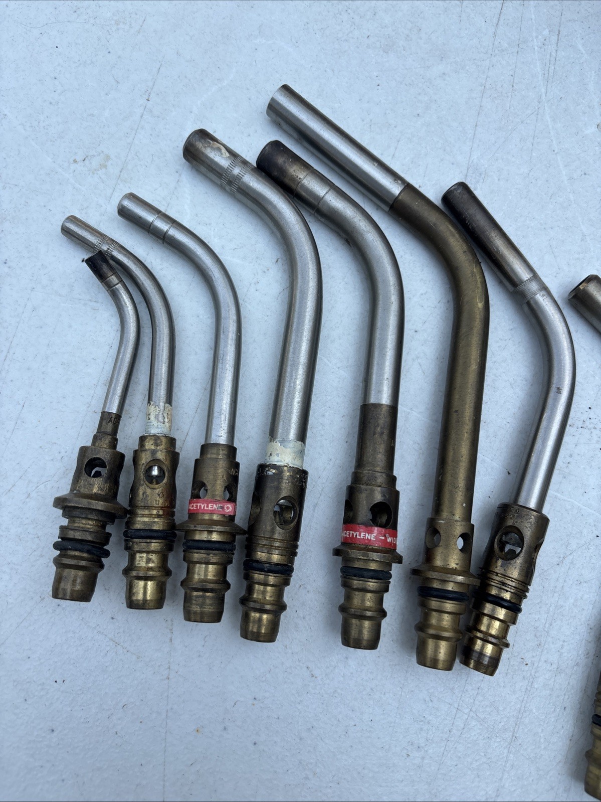 11 Acetylene & Propane Torch Tips. Turbotorch