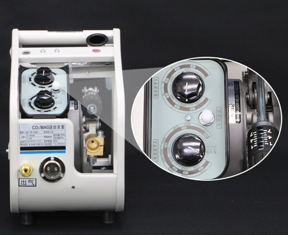 NBC350/500 Dual-Drive Wire Feeder Welding Machine Complete Set