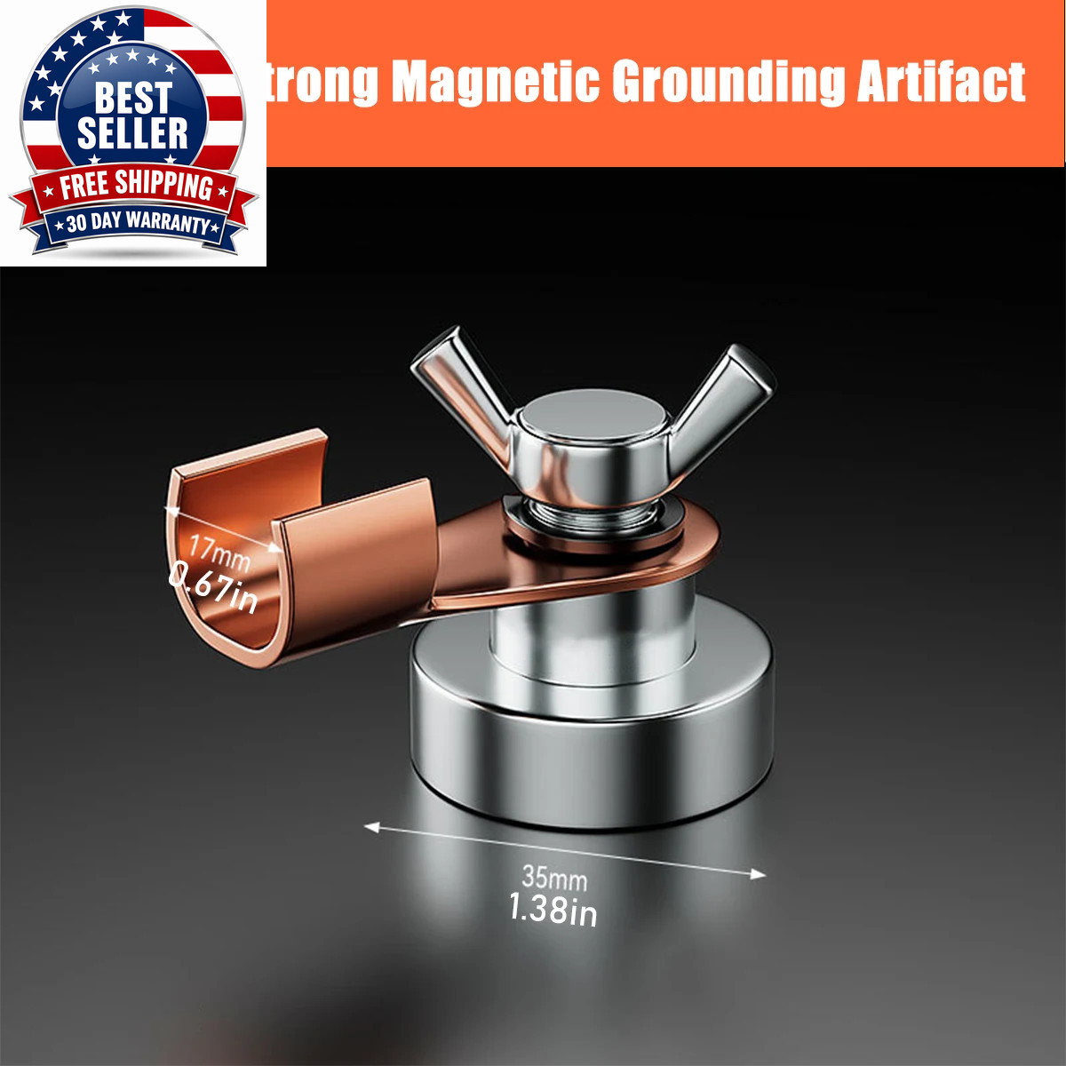 1 PC Welder Welding Strong Magnetic Grounding Tool, a Special Strong Magnetic Gr