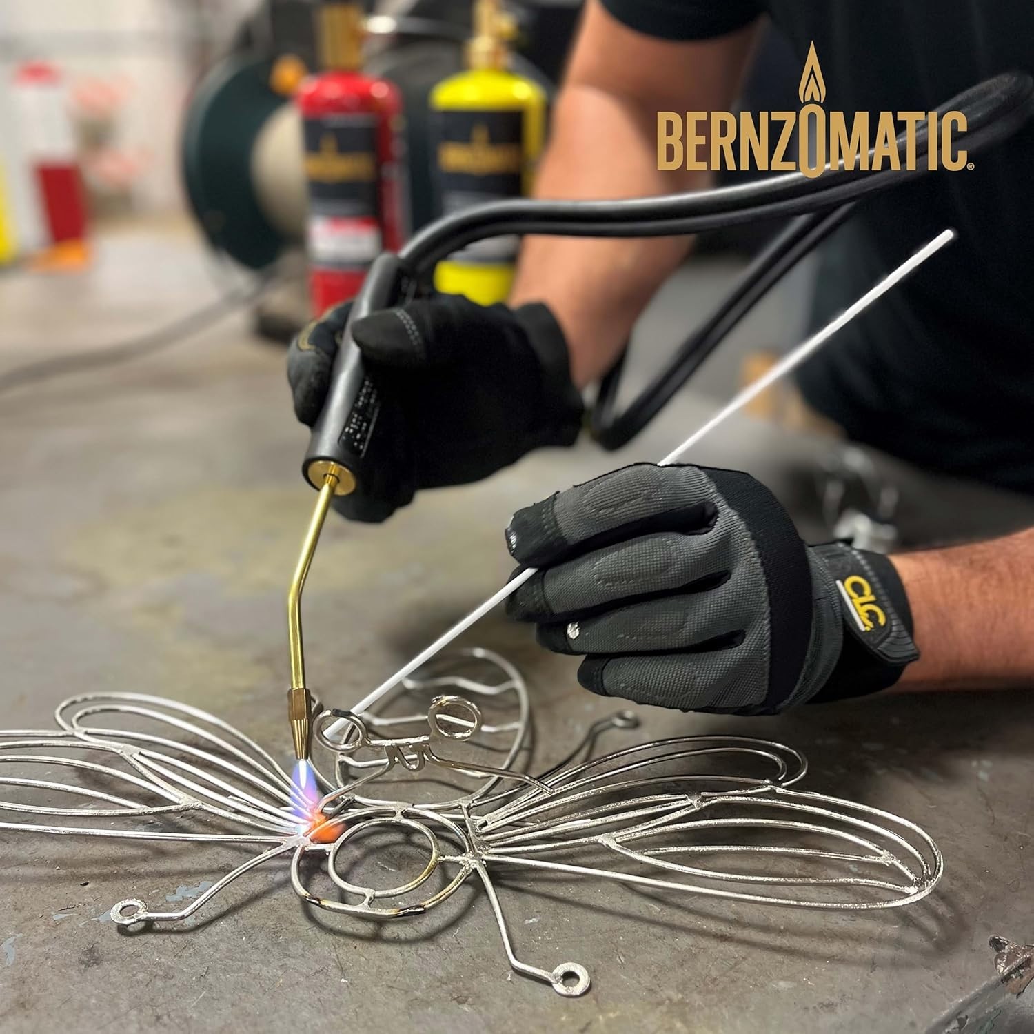 ALUMINUM BRAZING & WELDING RODS – 12-INCH, 720°F TEMP, 2-PIECE SET