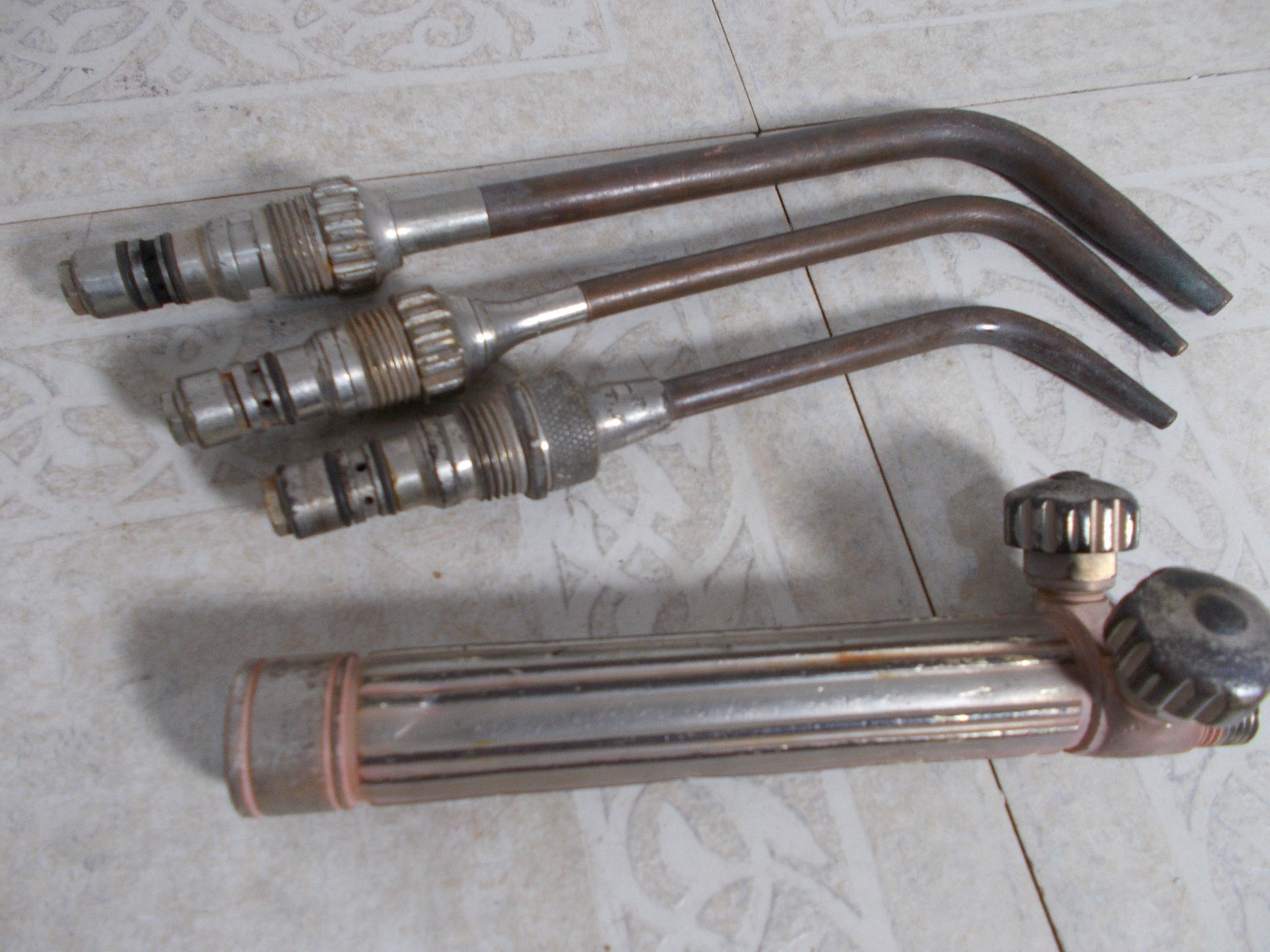 Vintage Smiths SW-1 Welding Troch Body with 3 Tips SW203, LW107, LW109 (E-3)