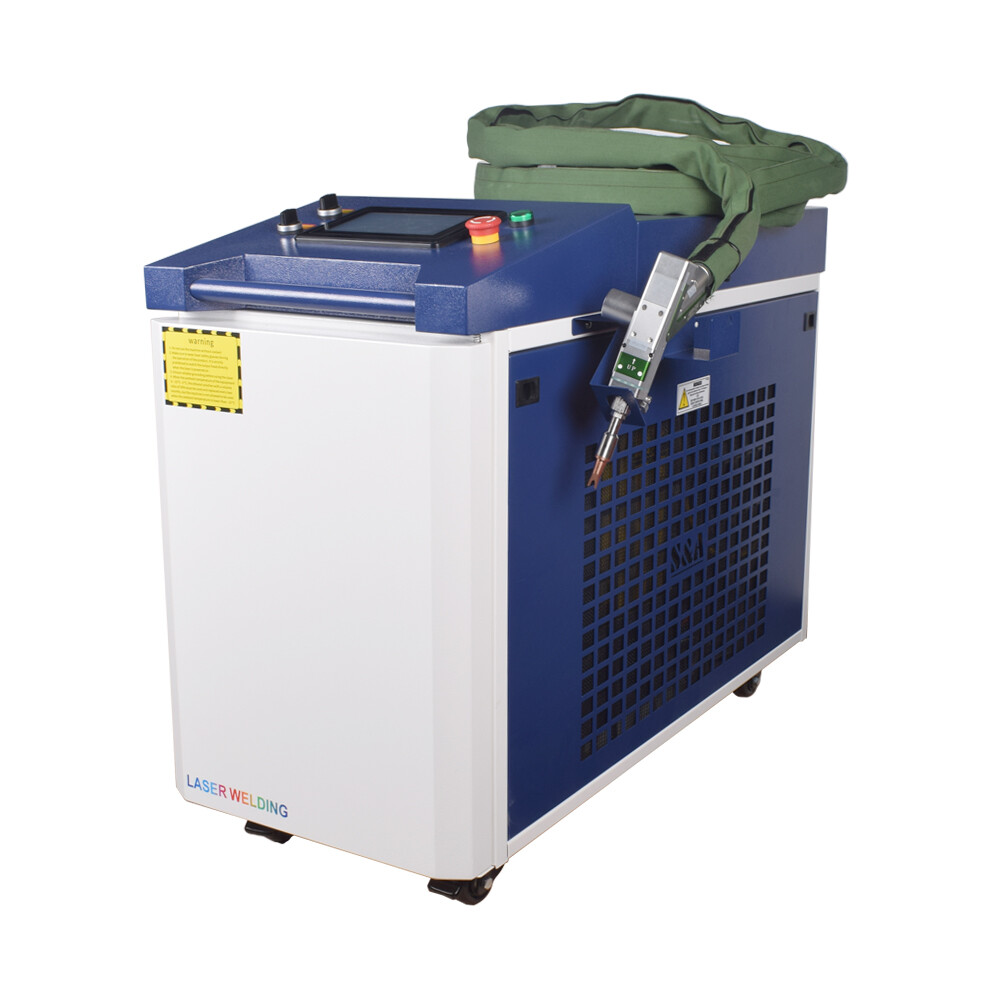 HandheldRaycus 2000W Fiber Laser Welder Welding Cutting Cleaning Machine US Ship