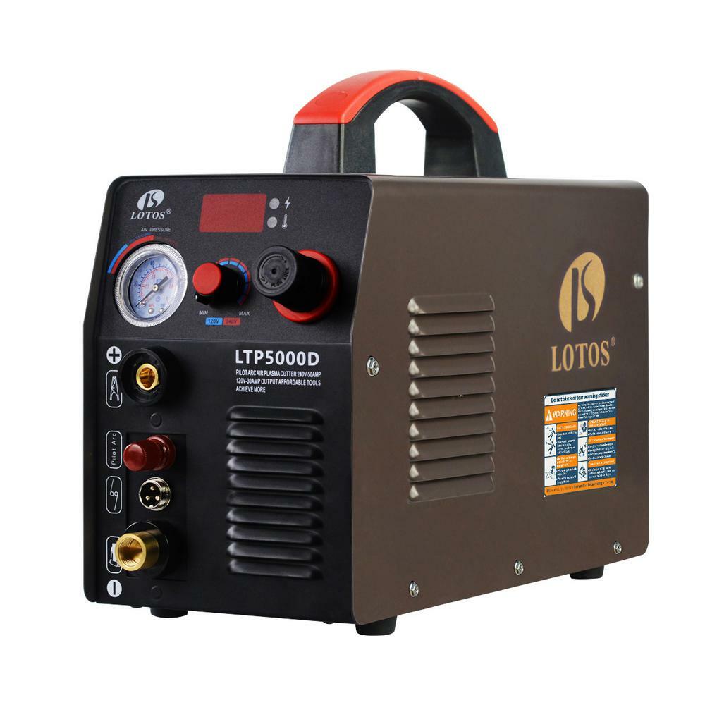 Arc Inverter Plasma Metal Cutter Lotos 50 Amp Non Touch Pilot Dual Voltage Cut