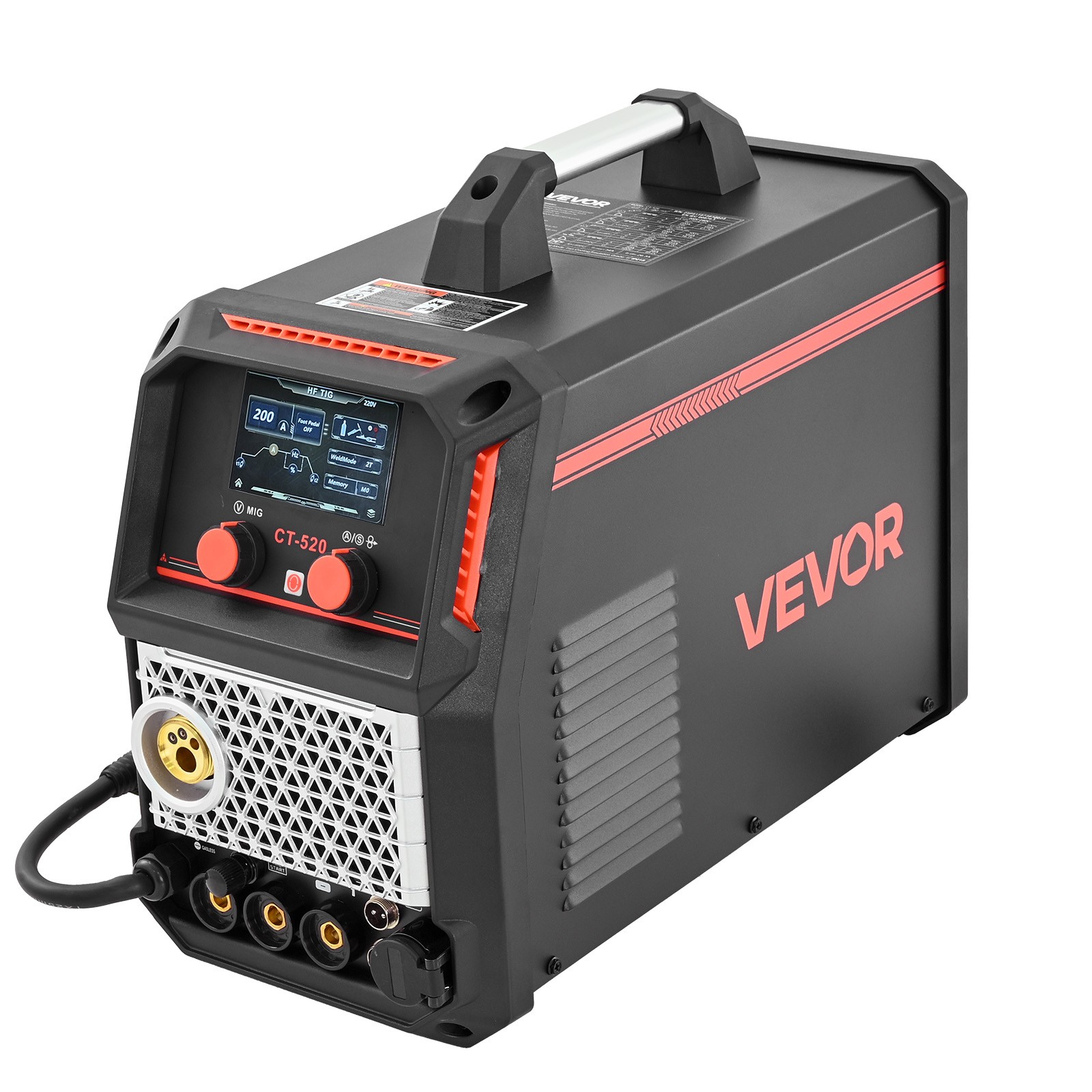 VEVOR 5-in-1 Plasma Cutter Welder Combo CUT/TIG/Gas MIG/Flux MIG/MMA 110V/220V