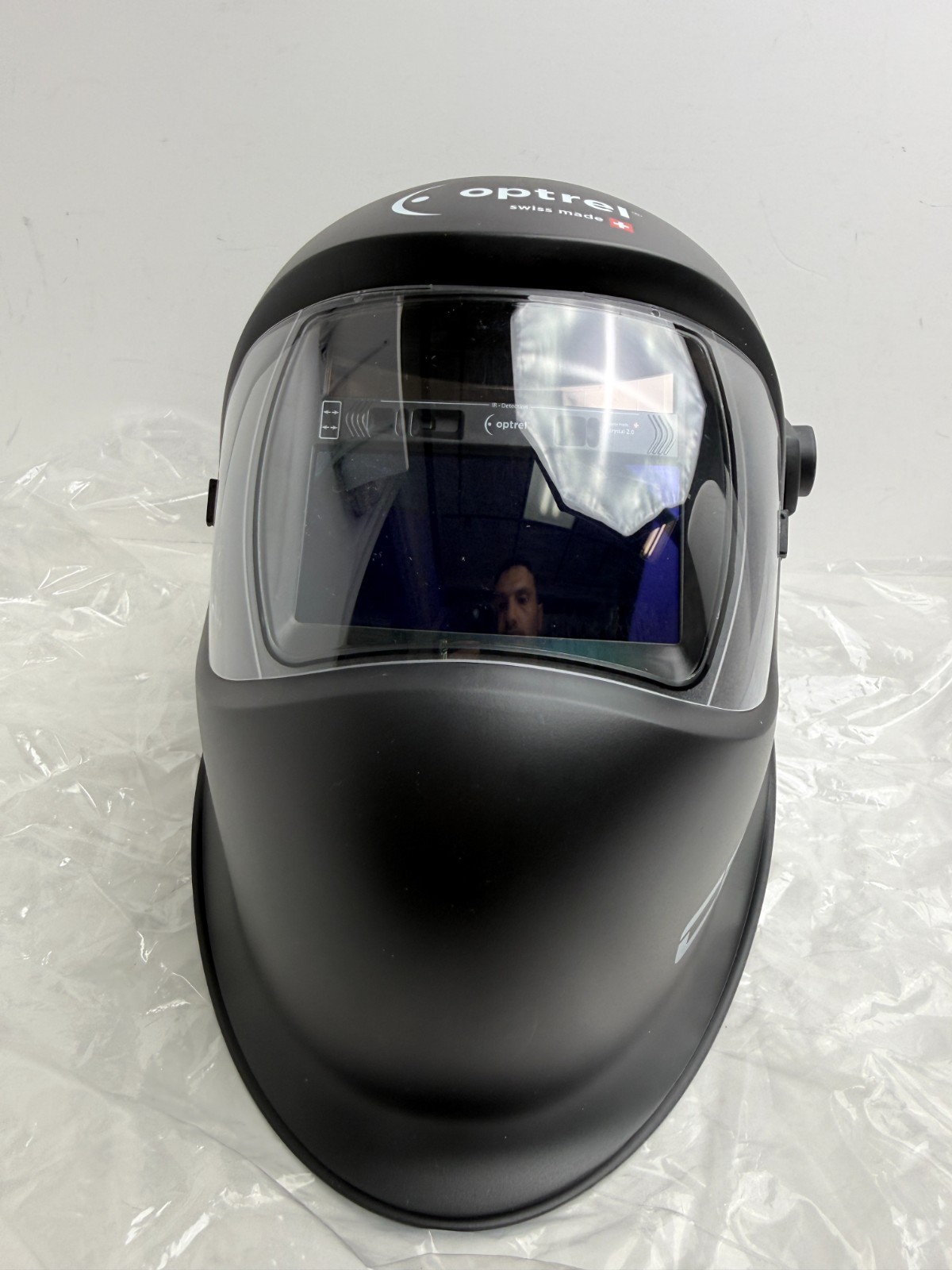 Optrel 1006.901 Crystal 2.0 Auto Darkening Welding Helmet Black