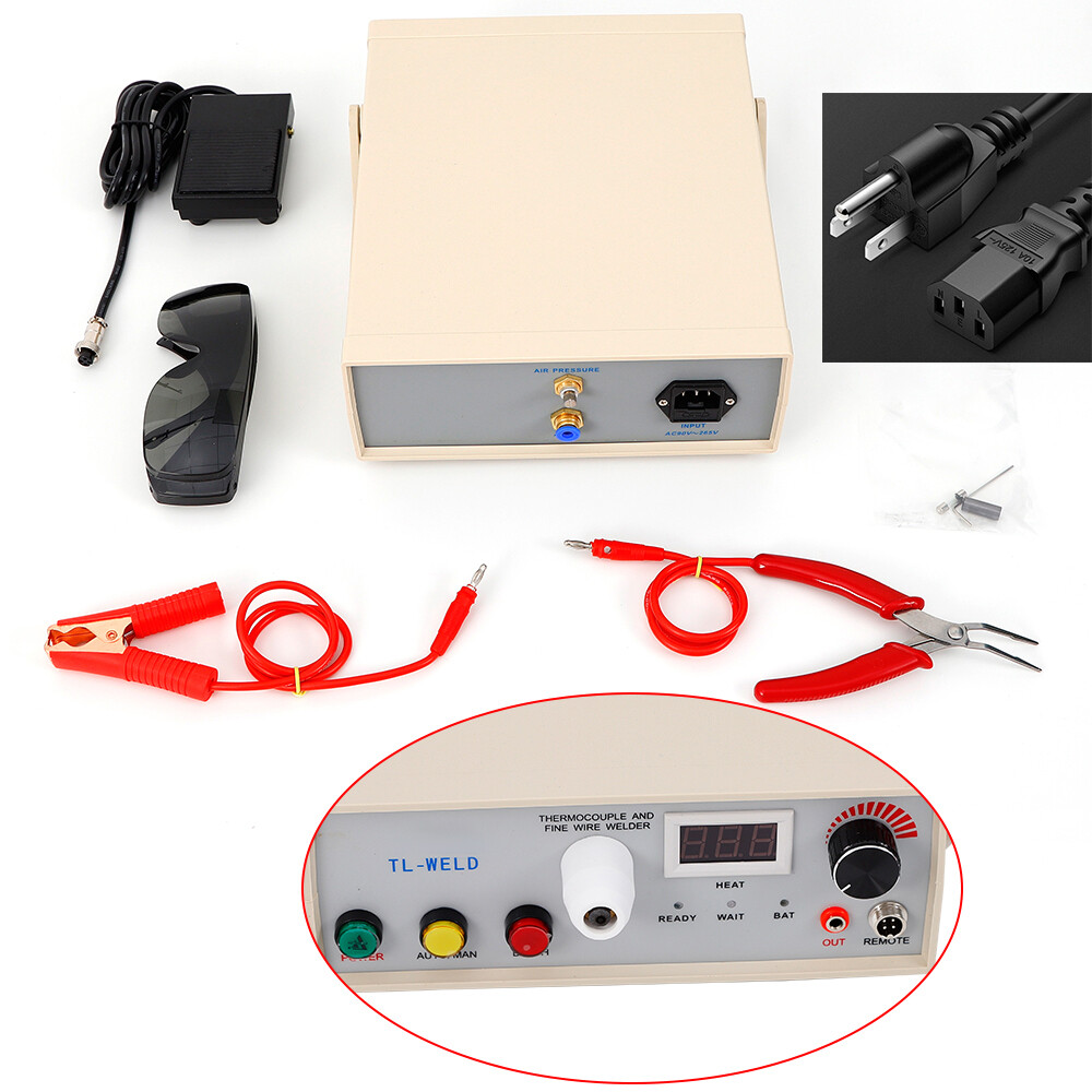 TL-WELD Manual Thermocouple Welding Machine Desktop Wire Welder For 90-260V