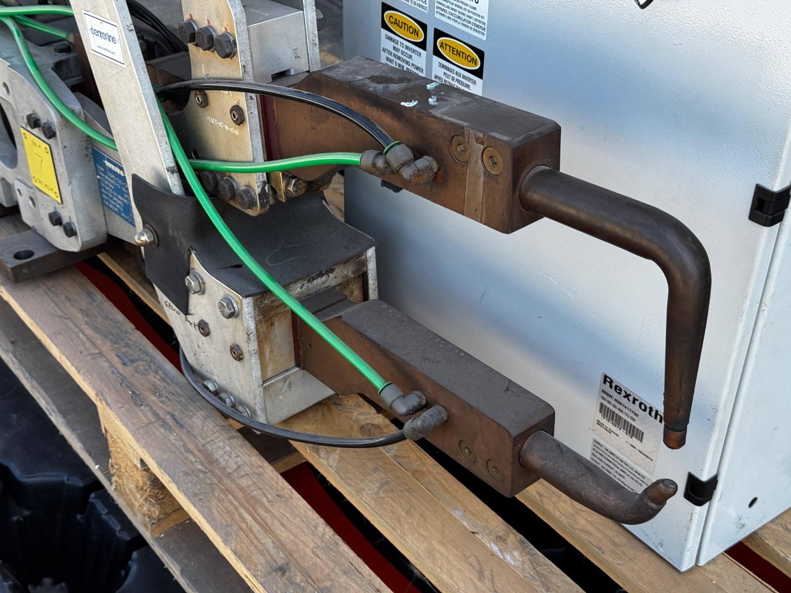 CENTERLINE CFSPIE-020-040-219 Pinch-Type Weld Gun with Rexroth Control Cabinet