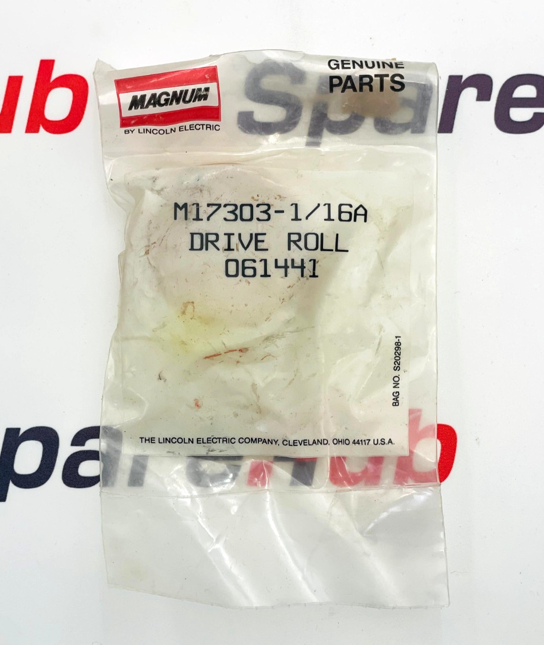 LINCOLN ELECTRIC KP656-1/16A Drive Roll Kit M17303-1/16A