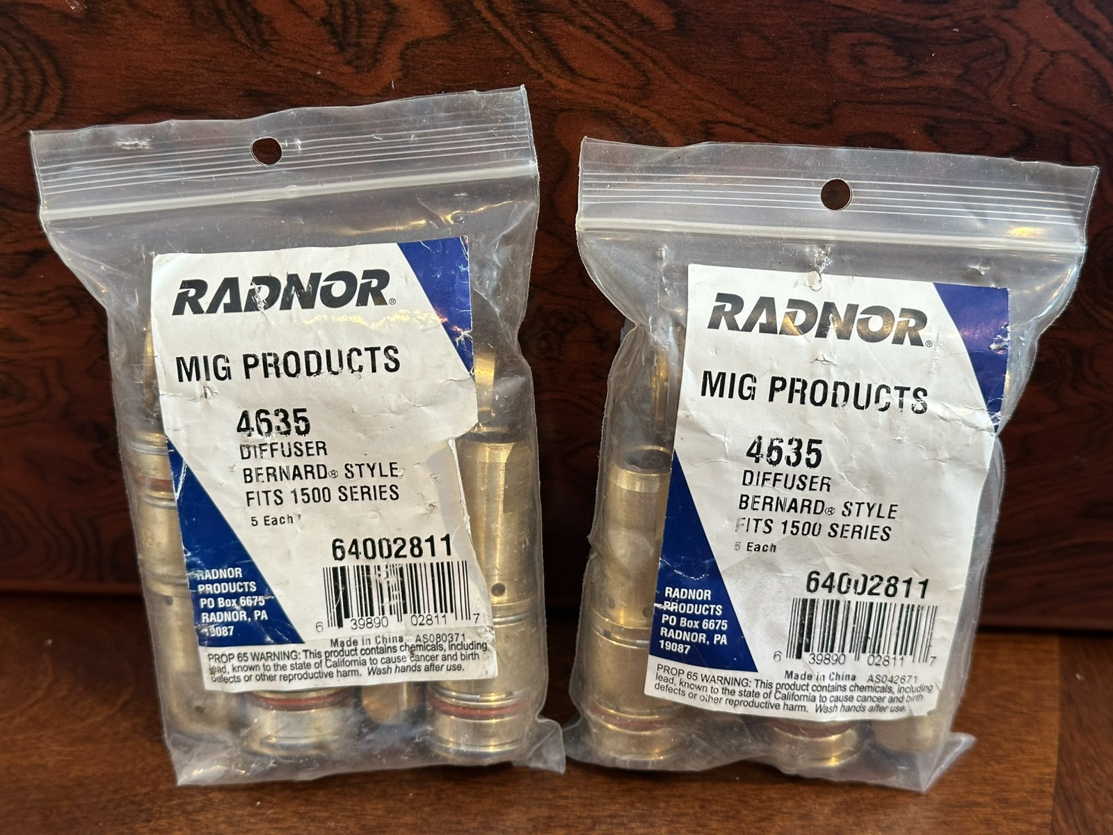 Radnor – Mig Products – 4635 Diffuser – 64002811 – 10 Count (2 packs)