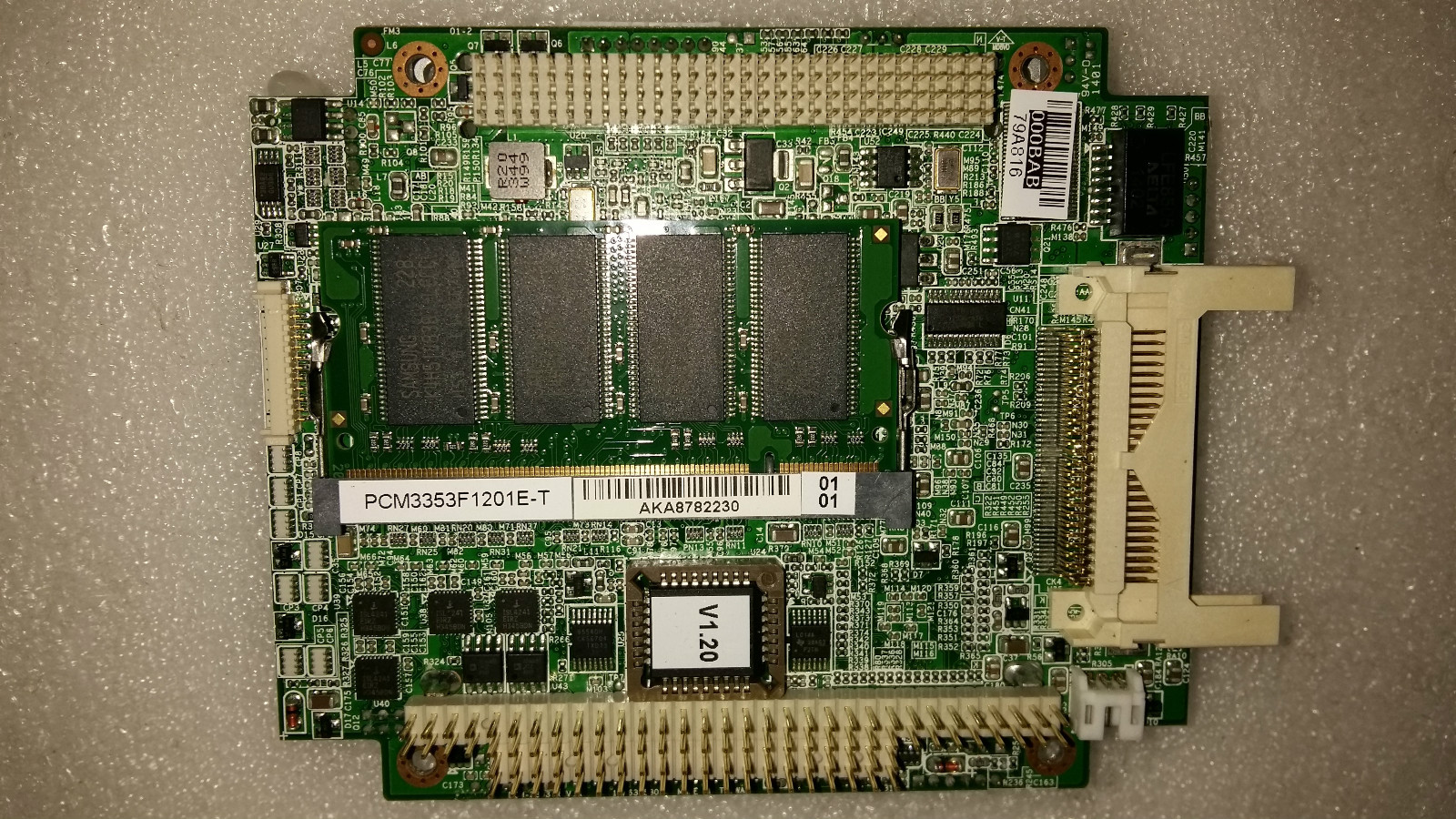 Advantech PCM3353F1201ET PCB for for BRANSON 2000X ULTRASONIC PLASTIC WELDING