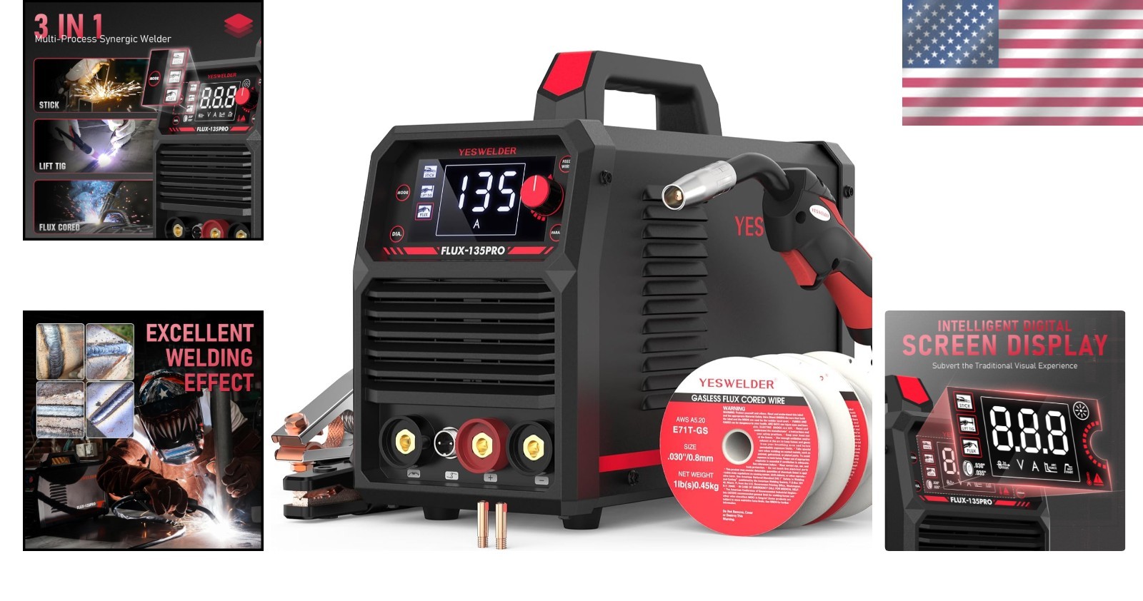 User-Friendly Welding Machine with Safety Features