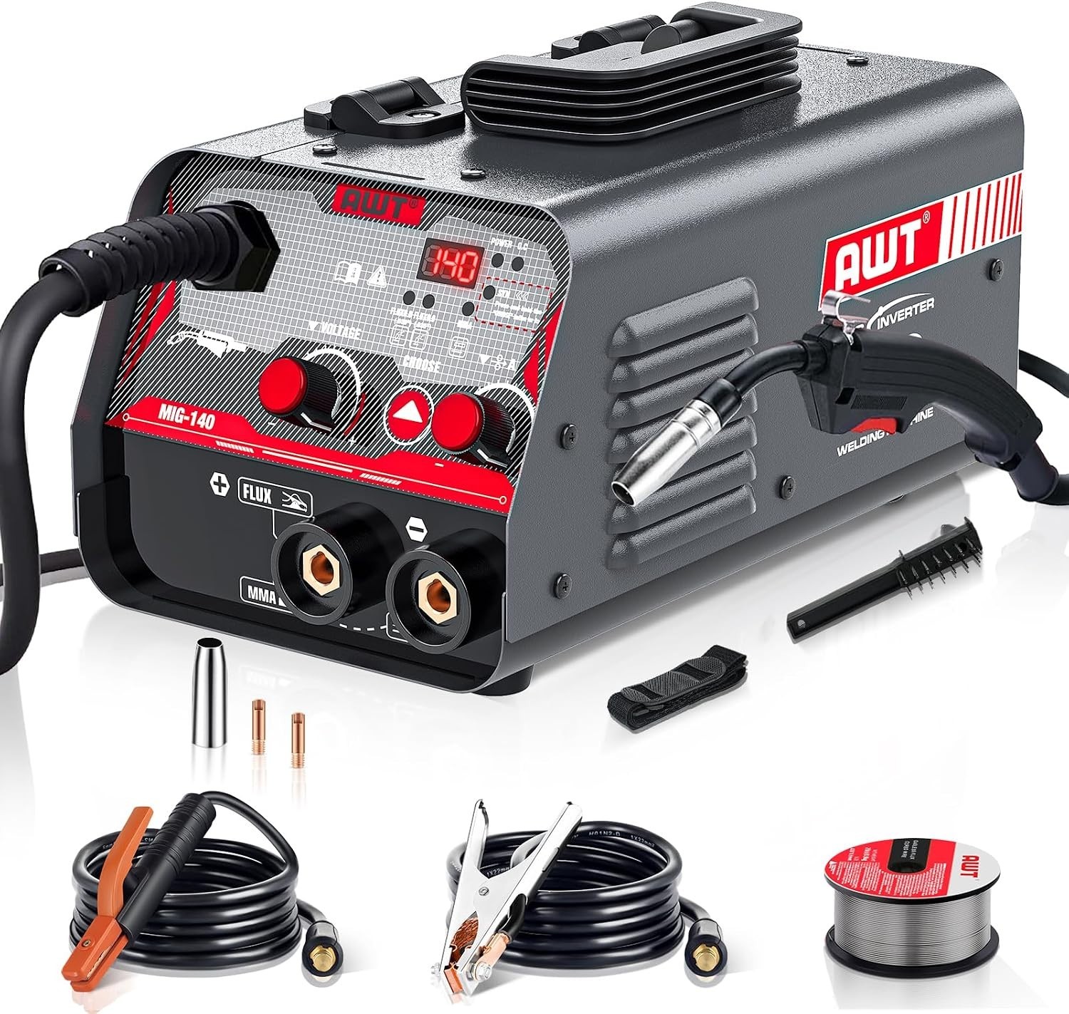 Versatile Gasless 110V Welding Machine – 140Amp Portable Solution for Any Task