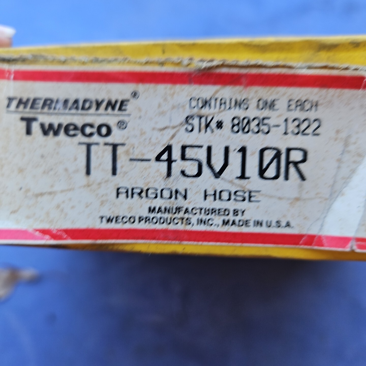TWECO 45V10r Gas Hose, 45V10r