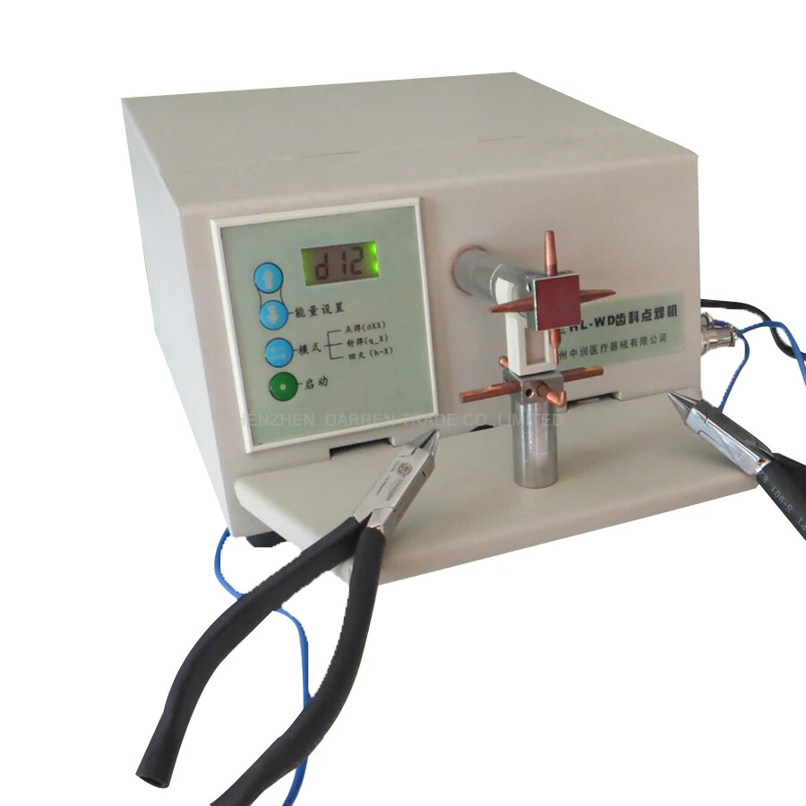 HL-WDX Manual Spot Welding Machine Clamps To Do Micro Adjust 220V 50HZ