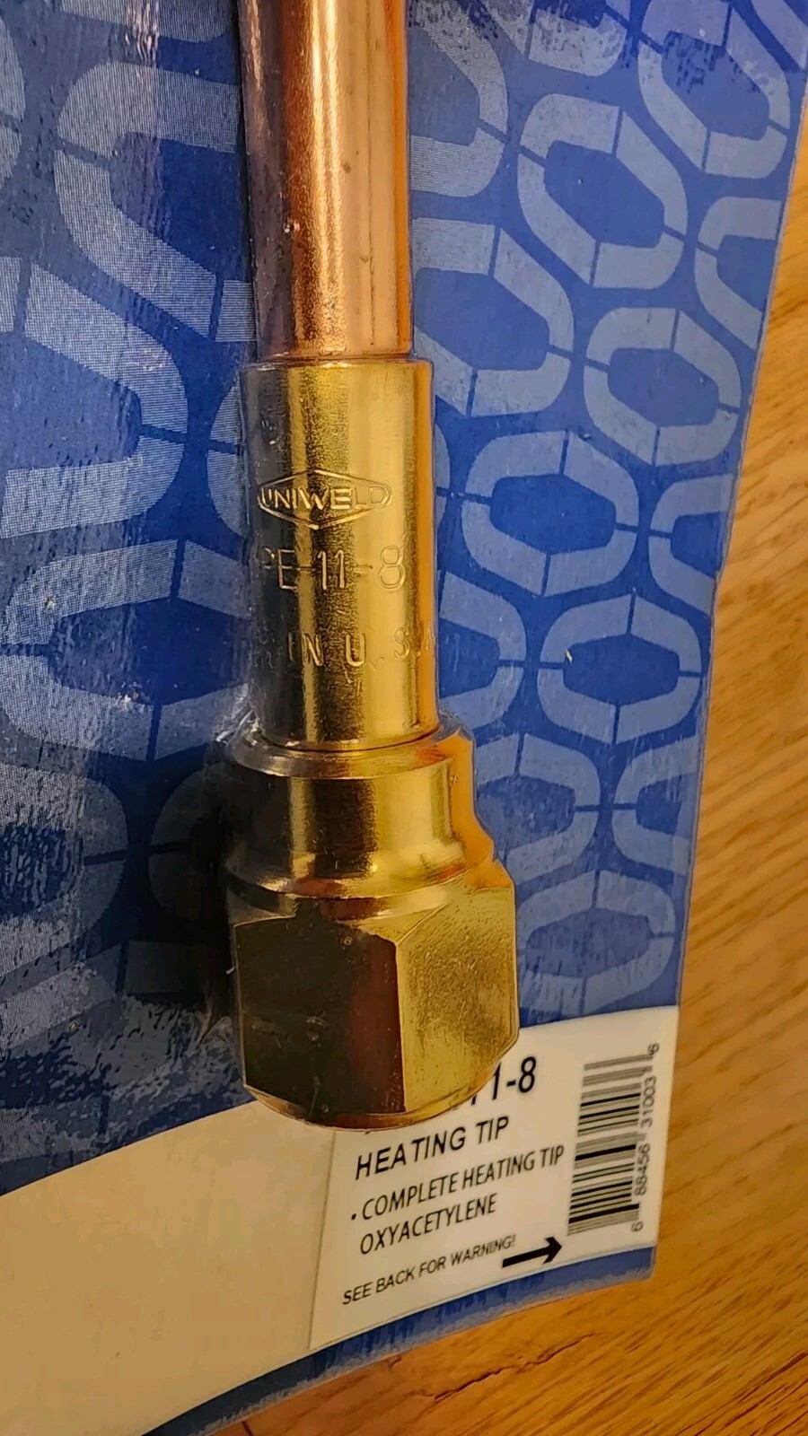 NEW USA UNIWELD TORCH TYPE 11-8 HEATING TIP FREE SHIPPING