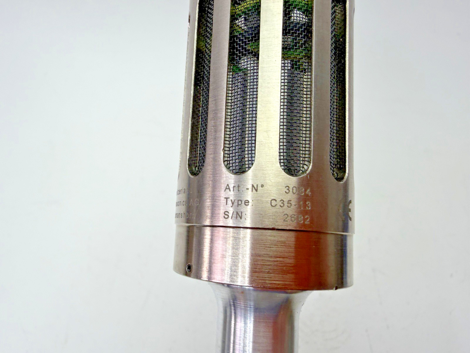 Rinco Art. 3084 Type C35-13 Ultrasonic Welding Transducer w/ Art. 4190