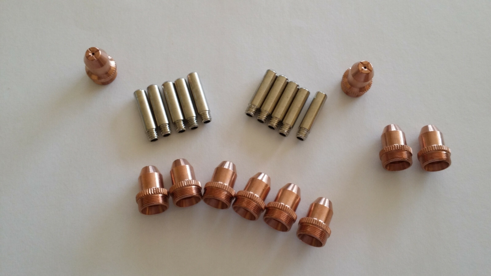 Lotos Plasma Cutter 20pcs Consumables for Brown Color LT5000D, CT520D, LTP5000D