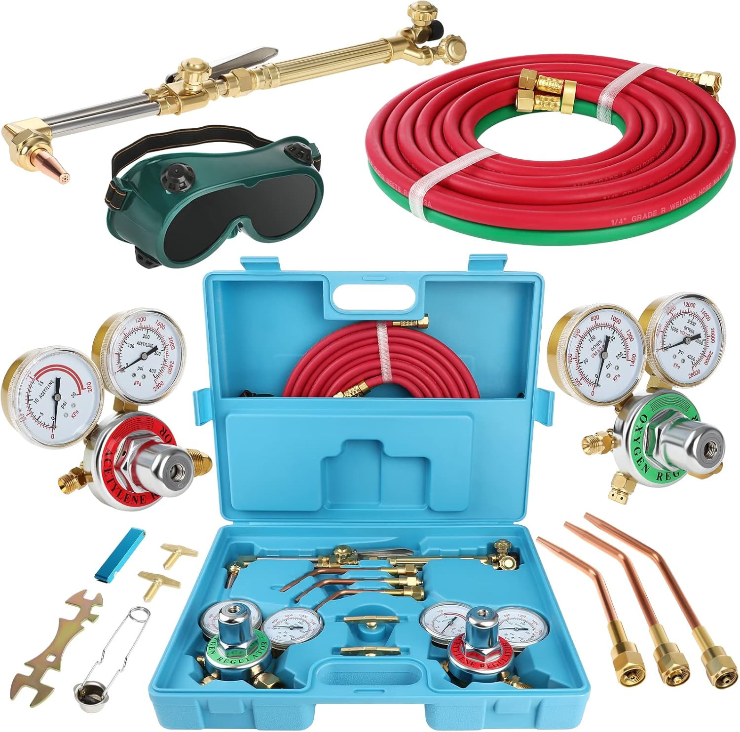 Cutting Welding Torch Kit, Oxygen Acetylene Torch Kit, Oxy Acetylene Torch | Por