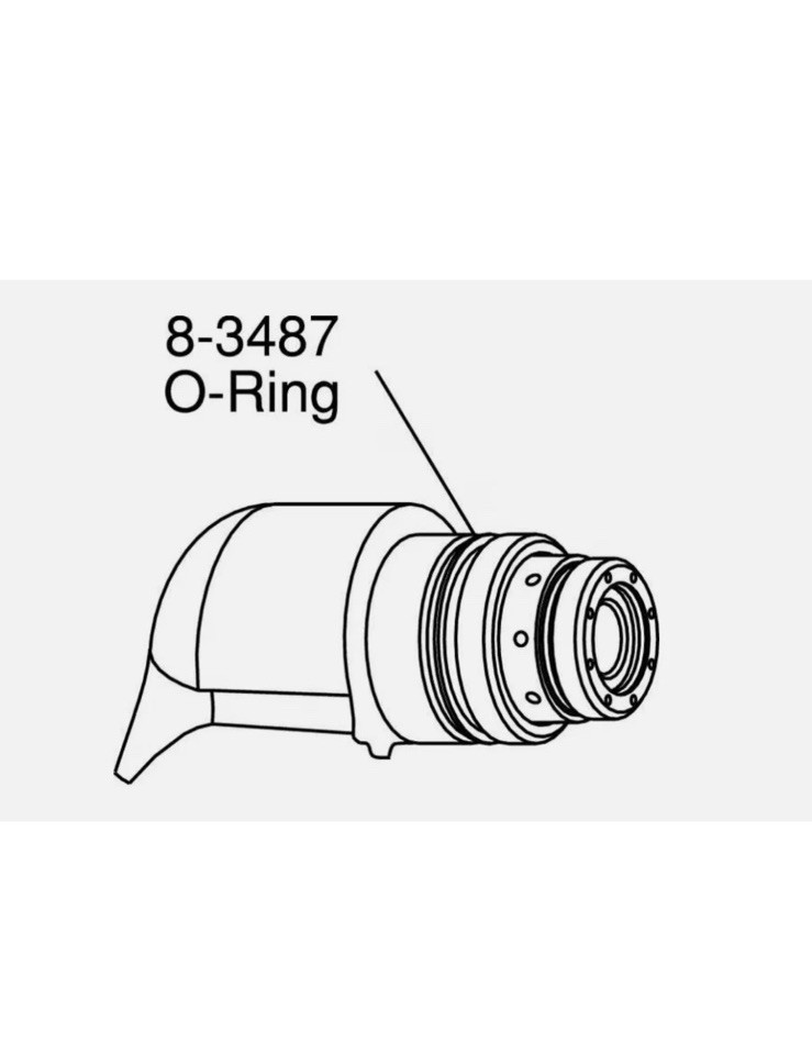 Thermal Dynamics O-Ring 8-3487 for 2CZF1 & 2CZF2 Pack of 5