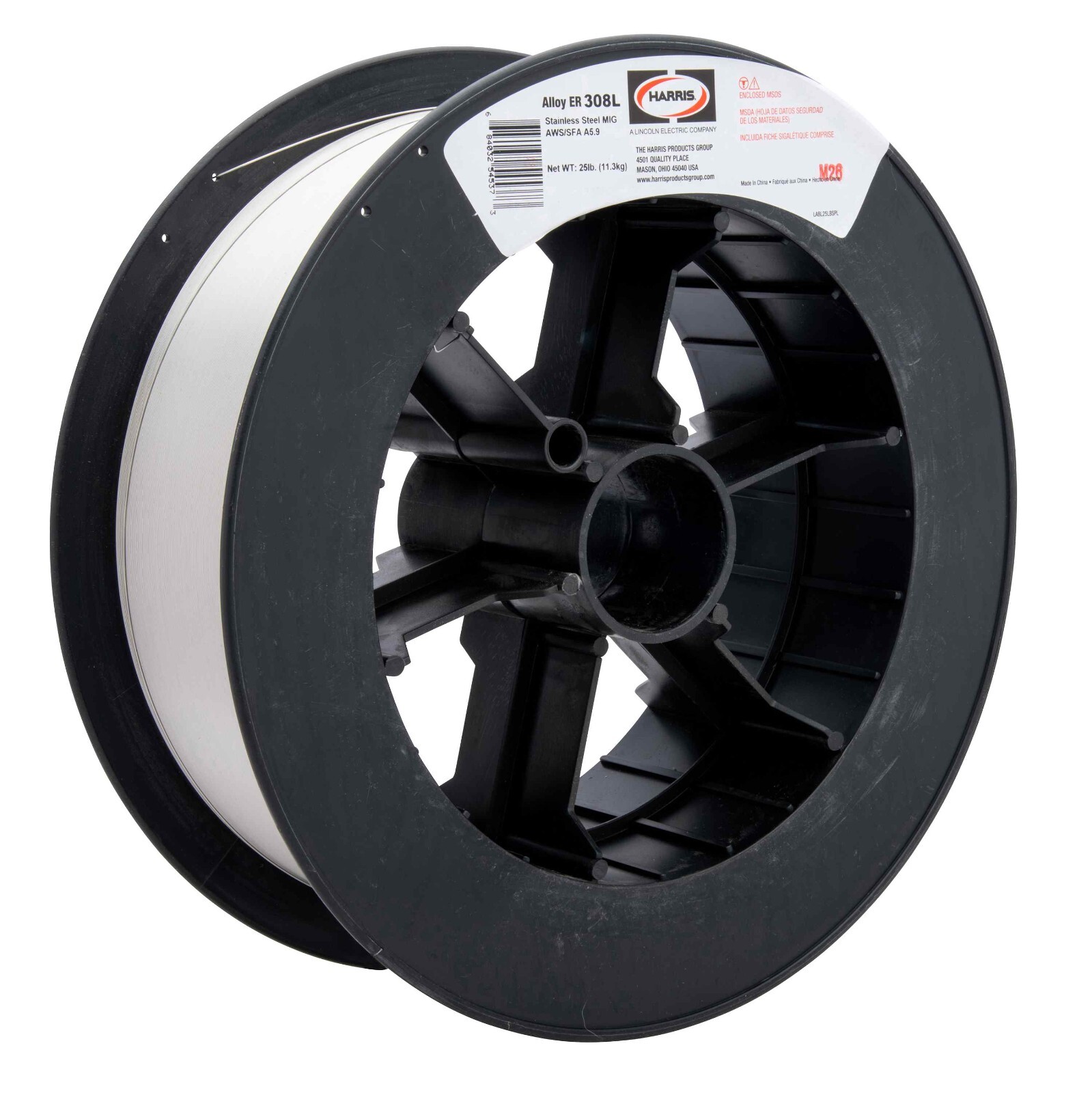 Harris 308L Stainless Steel MIG Welding Wire 10 Spools .035 @ 25 lbs. – 250 lbs.